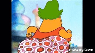 Chowder: Endive’s rump on Make a GIF