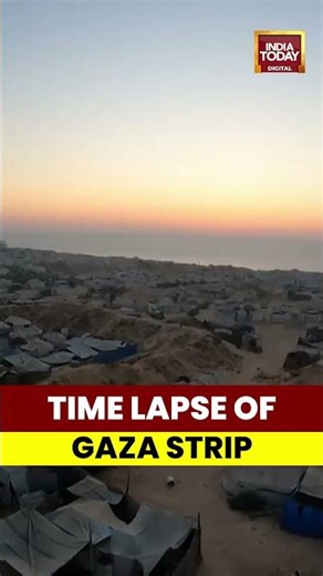 Time Lapse Of Gaza City As Israel Prepares For A New Offense | India Today