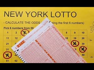How to Calculate the Odds of Winning New York Lotto - Step by Step Instructions - Tutorial