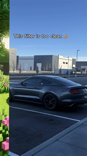 My car in Minecraft #idaho #mustang #s550mustang #fypシ | car