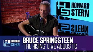 Bruce Springsteen Performs Moving Acoustic Versions of “Thunder Road,” “The Rising” & “Land of Hope & Dreams” on the Howard Stern Show