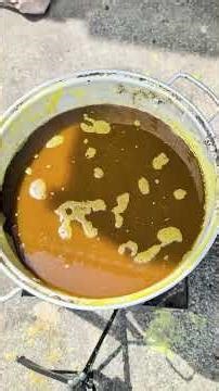 Complete from A to Z making 100pct beeswax, from Garbage to Gold in 60 seconds #beeswax