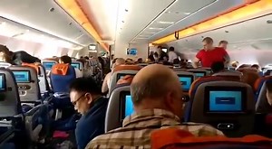 New footage shows aftermath of turbulent Aeroflot flight