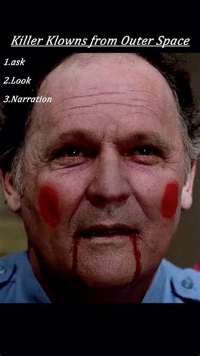 Killer Klowns from Outer Space (1988): Alien Clown Possesses a Cop in the Station—Gets Smacked Right