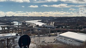 3c and windy in Saint John this afternoon. One container ship 🚢 being unloaded. | My New Brunswick
