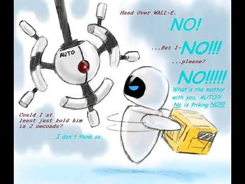 a Wall-E drawing I found (by mickeymonster)