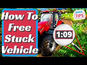 Farming Simulator 22 - How To Free Stuck Vehicle