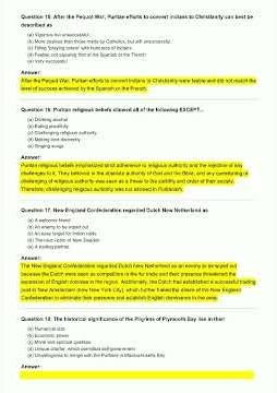 APUSH The US History! & Trivia Exam Questions video