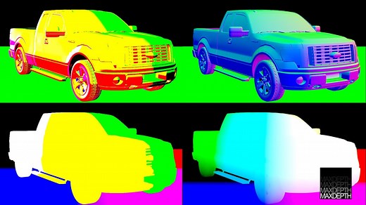 Creating Non Standard Render Passes for Nuke Comp Relighting with Vray for Maya