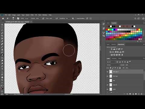 How to make a 3D Cartoon using Adobe Photoshop CC 2019-CTD
