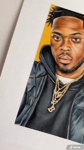 Yxng Bane drawing ✍🏽 (Repost 😅) #art#drawing#ukmusic#ukartists#yxngbane#mhuncho#ukrappers