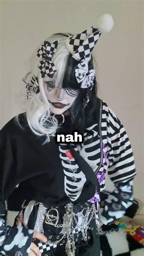 trying dark decora!! #decorakei #clowncore #clown #weirdcore #darkfashion #edgyfashion #gothic