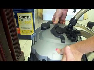 # 188 Setting Up a Marineland canister filter By Hortencia 101 Part 3 Carls Aquarium