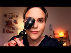 In-depth ASMR Eye Exam & Stye Treatment