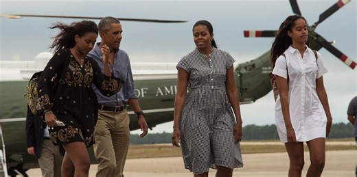 Barack Obama Shares Rare Pic With Both His Daughters, Malia and Sasha