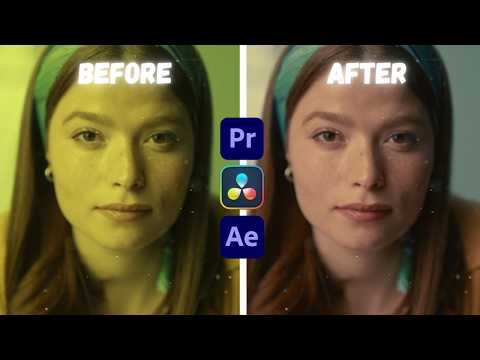 How to Fix Skin Tones in Any NLE | The Vectorscope Method | That Actually Works