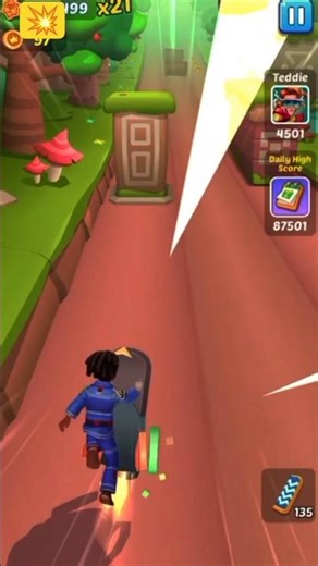 NEW Subway Princess Runner Gameplay 🚇🔥 | By Od RK #shorts