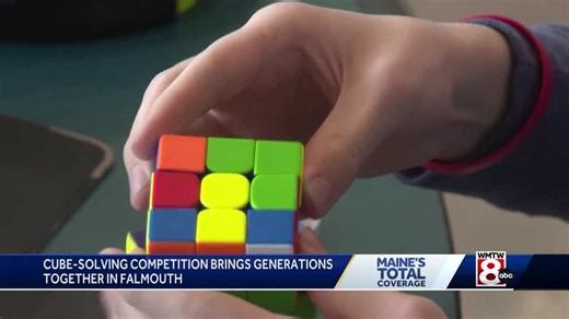 Maine "Speedcubing" competition brings in puzzle solvers from across New England