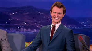 Ansel Elgort loves painting Warhammer miniatures. #CONAN | Team Coco