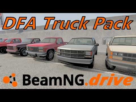BeamNG.drive [PC] - DFA Pack Mod (Chevy OBS Trucks)