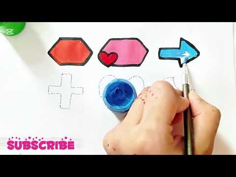 "3D Shapes Drawing for Kids | Fun & Easy Full Tutorial"