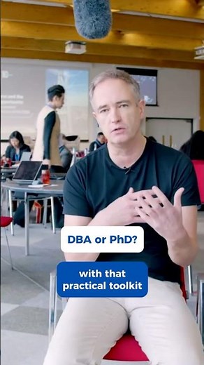 The Truth About DBA vs PhD #BusinessSchool #CareerGoals #Shorts