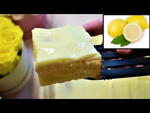 Fresh lemon pie. A simple recipe.