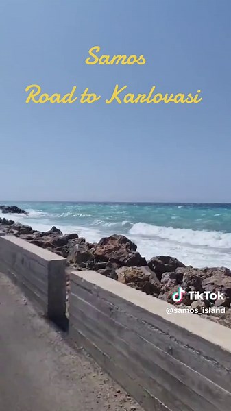 Samos Island Aerial View στο TikTok