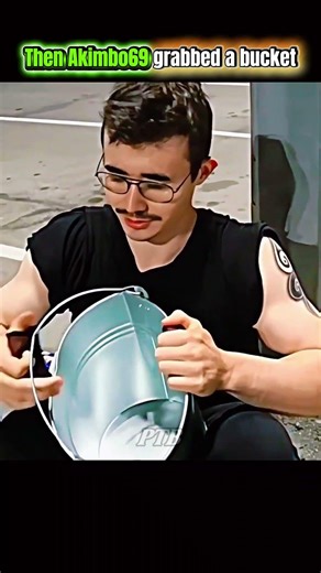 Akimbo69 breaks wood… then destroys a bucket 😳