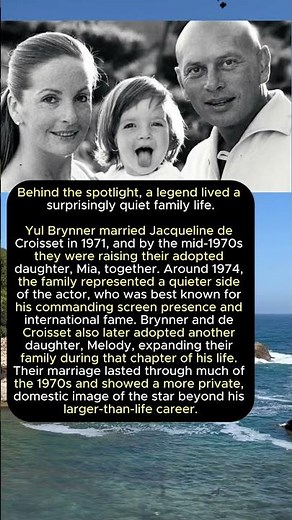 Yul Brynner Family Life Revealed | Quiet Love Story with Jacqueline de Croisset