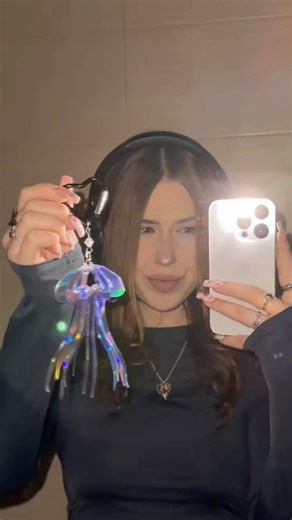 DIY Jellyfish KEYCHAIN That SPINS In THE Sun SO Satisfying