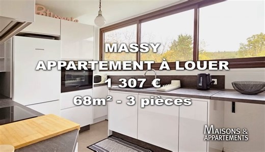 MASSY - APPARTEMENT À LOUER - 1 307 € - 68 m² - 3 pièces