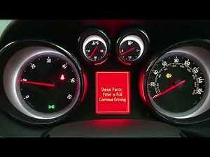 What to do if the particulate filter of the Vauxhall Astra is full