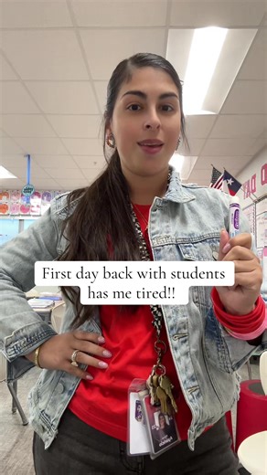 Man, today was ALOT! 😮‍💨 there’s no tired like #teachertired !!! Sending good vibes to all the teachers who are back to school!