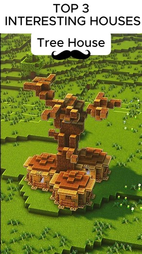 TOP 3 DIFFERENT MINECRAFT BUILDINGS FOR YOUR WORLD #minecraft #minecraftbuilding