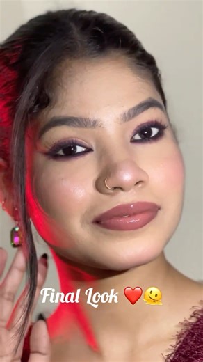 Glowy makeup tutorial 💞#glowymakeuptutorial