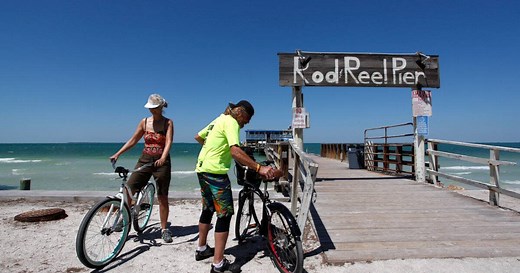 Places to Ride Bikes on the Beach in Florida
