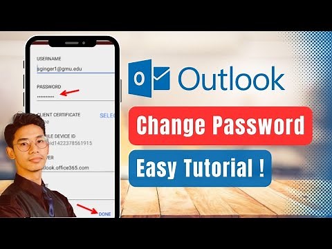 How to Change Outlook Password !