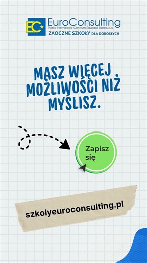 EuroConsulting - szkoły dla dorosłych, kursy, szkolenia on Reels