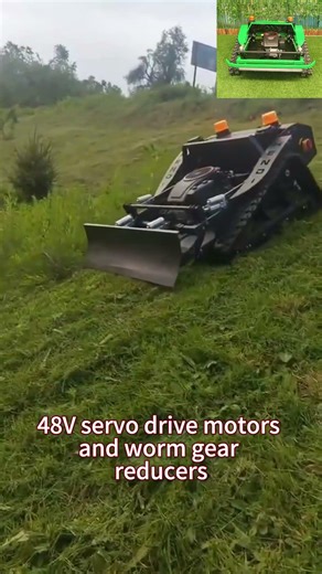 China made r/c lawn mower low price for sale, chinese best remote control mower for hills