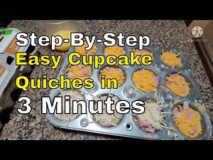 Easy Cupcake Quiche - Muffin Quiche - Breakfast Recipe