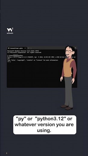 Python Get Started - Part 4 - Python Shell - #w3schools #python #programming