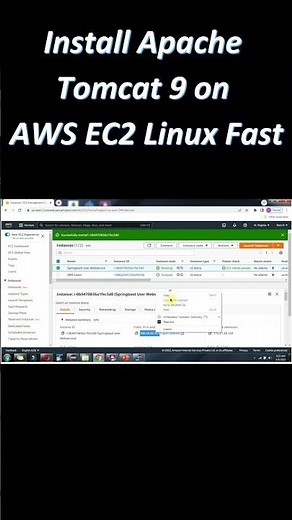 Install Apache Tomcat 9 on AWS EC2 Linux Fast