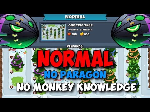 BTD6 Lych Normal Tutorial || No Monkey Knowledge + No Hero || Voice-Commentary
