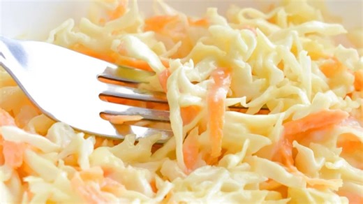 The Ingredients That Makes KFC's Coleslaw Taste Extra Good