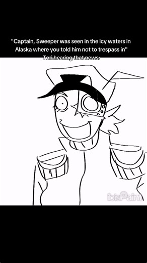 Sweeper's gonna see 10 torpedos approaching his ship at 370km/h 💔 🥀 #shitpost #animaiton #oc #fyp #minesweeper