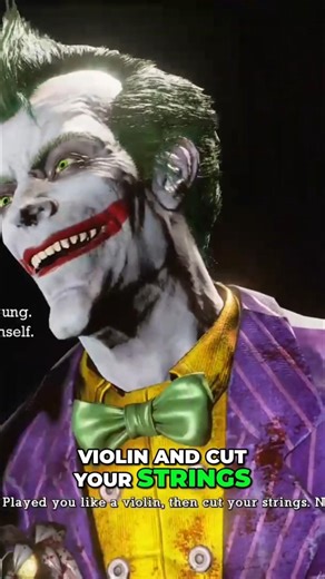 Joker’s coldest line in Batman Arkham Asylum 😈#shorts