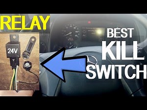 How to Install a Relay Kill Switch in Your Car or Truck Step by Step (Mercedes Benz)