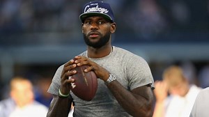 LeBron James' high school football career: The stats, the highlights and the NFL offers years later