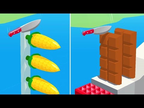 Slice It All Gameplay! Satisfying and Relaxing ASMR Slicing Video